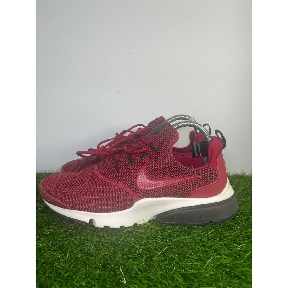 Nike Presto Fly Women Running Shoes Team Red Black White Size 8.5